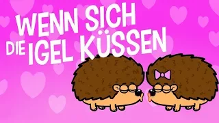 ♪ ♪ Kinderlied Igel - Wenn sich die Igel küssen - Hurra Kinderlieder