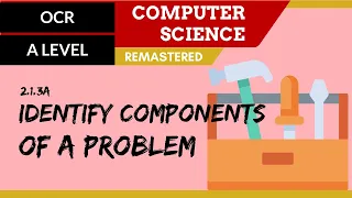 124. OCR A Level (H046-H446) SLR20 - 2.1 Identify components of a problem