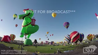 10-9-2017 Albuquerque Balloon Festival Time Lapse