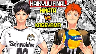 🏐 Así fue el FINAL de Haikyuu | Hinata vs Kageyama | Haikyuu Arco Final Resumen