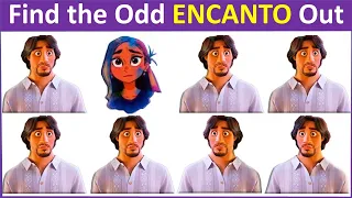 HOW GOOD ARE YOUR EYES #47 l Find The Odd Encanto Out l Emoji Puzzle Quiz |Brain Quiz | #Encanto