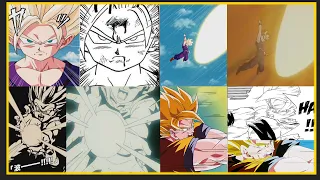 EPIC NEW Goku/Gohan SSJ Manga and Anime References!!