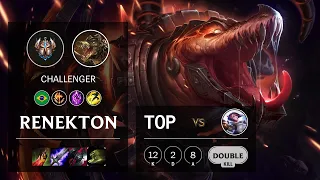 Renekton Top vs Fiora - BR Challenger Patch 10.20