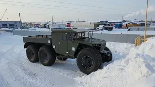 Бригадир 6х6 пикап, шины 1780 Мамонт, турбодизель 4JB1T