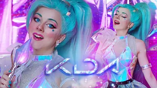 СДЕЛАЛА КОСПЛЕЙ СЕРАФИНЫ KDA LEAGUE OF LEGENDS