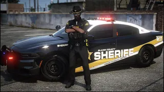 BCSO Charger Let Me Down on GTA 5 RP | Diverse Roleplay (DVRP) | LEO
