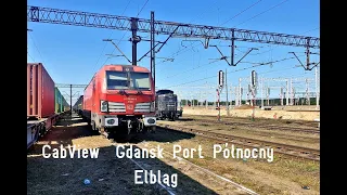 | CabView | Gdańsk Port Północy - Elbląg -  X4EC – Paprykowe FIlmy