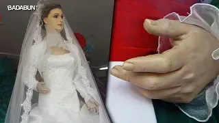 La novia que convirtieron en maniquí para que nunca muriera