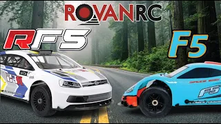 WHATS THE DIFFERENCE BETWEEN A ROVAN ROFUN RF5 and F5? SIDE BY SIDE COMPARISON.