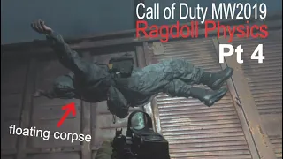 CoD Modern Warfare 2019 | Ragdoll Physics Pt 4