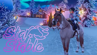 Зимняя деревня и покупка ТЕННИСИЙСКОЙ ЛОШАДИ ❄ Star Stable Online