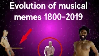 Evolution of musical memes 1800-2019 #1