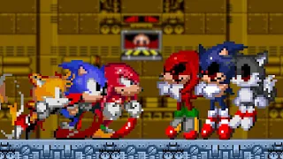 Sonic 2 Team VS Sonic.EXE Team