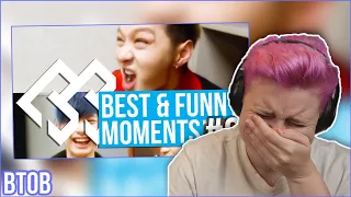 REACTION to BTOB - 'RESERVED & QUIT IDOLS - BEST & FUNNY MOMENTS' #1&2