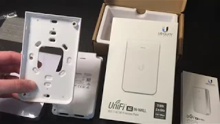 Ubiquiti UniFi AC In–Wall Unboxing / Walkthrough