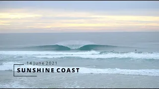 Glassy Walls at Dawn on the Sunshine Coast, Australia 14 June 2021