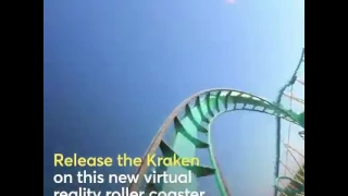 Virtual Realty Rollercoaster at Seaworld Orlando
