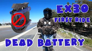 EX30 First Ride - Broken