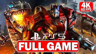Transformers: Fall of Cybertron Gameplay Walkthrough FULL GAME (4K 60FPS ULTRA HD)