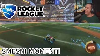 Mudja, Cale i Sane smesni momenti u Rocket League-u