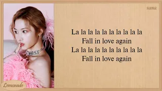 TWICE F.I.L.A (Fall In Love Again) Easy Lyrics