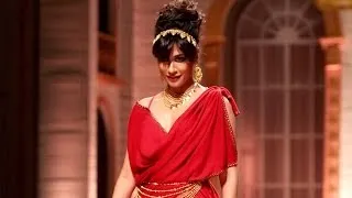 Chitrangda Singh walks the ramp for Indian Bridal Fashion Week 2013