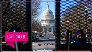 Detienen a hombre armado que intentó acceder al área asegurada del Capitolio, en Washington.