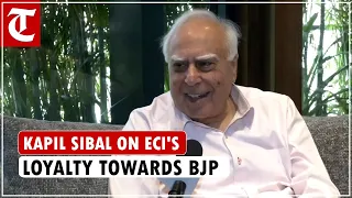 ‘Election Commission is showing their loyalty towards the BJP…’: Rajya Sabha MP Kapil Sibal in Delhi