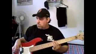 Bass Cover of Green River CCR.