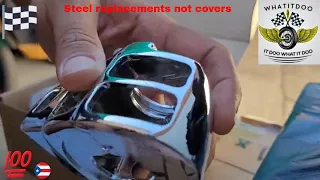 Harley Davidson Road Glide chrome controls upgrade install See the tricks not shown on other videos