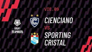 Cienciano 2-2 Sporting Cristal : resumen EXTENDIDO del partido por la Liga1 Te Apuesto 2024