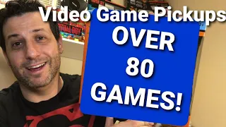 Thrift With Me - Video Game Pickups (OVER 80+ GAMES) & Thrift Haul December 2021