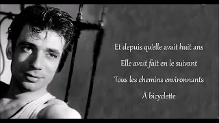 Yve Montand  - La Bicyclette | Lyrics
