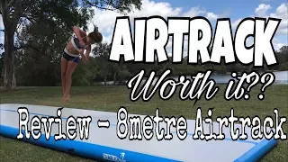 Is an AIRTRACK worth it? Air Track Review -8m -what can you fit / what size Air Track should you buy