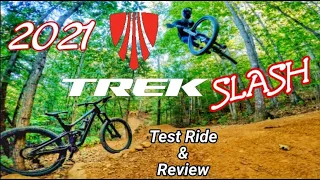 2021 Trek Slash | Test Ride & Review | Vs. Enduro & Stumpjumper Evo