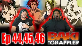 Hanma Jack Hammer! Baki The Grappler Episode 44 45 46 Reaction