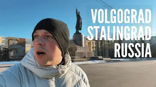 VOLGOGRAD, Russia. Motherland Calls, Battle of Stalingrad Panorama, Metro Tram, Changing of Guards