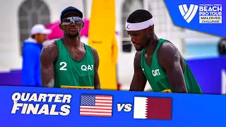 Partain/Benesh vs. Cherif/Ahmed - Quarter Finals Highlights the Maldives 2022 #BeachProTour