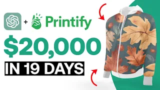 How To Start $20,000 Per Month AI Print on Demand Business! (NO INVESTMENT)