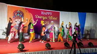 Navadurga dance |Durga ustav 2023 |V V nagar township |Choreography by Varsha shivaraj
