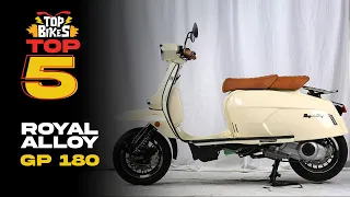Royal Alloy GP 180 Review | Is This Retro Scooter a Vespa Killer? | TopBikes Top 5 ep. 4