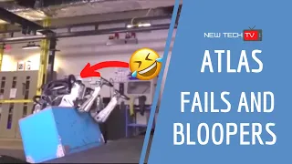 Atlas Robot Fails and Bloopers Funny