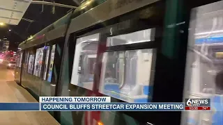 Council Bluffs officials to discuss expanding streetcar route