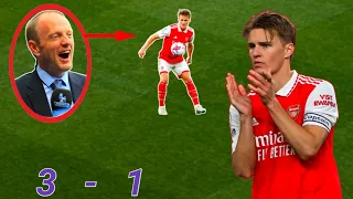 Arsenal 3 - 1 Chelsea Peter Drury Commentary Rɛactions on Martin Odegaard brace | Highlights |..