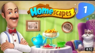 HOMESCAPES Day #1 GamePlay Walkthrough 2021 Story#1 (iOs | Android)