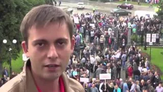 Донецк сегодня 18.06.2014, Шахтёры вышли на митинг против...,Свежие новости 18.06.2014