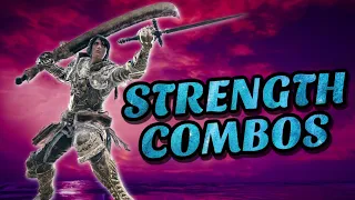 Elden Ring: Weapon Combo Setups Are Powerful On Strength Builds