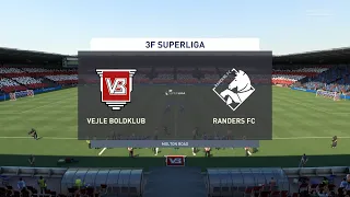 FIFA 22 | Vejle Boldklub vs Randers FC - 3F Superliga | Gameplay