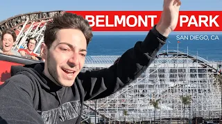 My FIRST TIME at BELMONT PARK | San Diego, California (GIANT DIPPER POV)