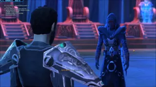 SWTOR (Full Darth Revan set!) Kallig vs Thanaton, Sith Inquisitor story ending.